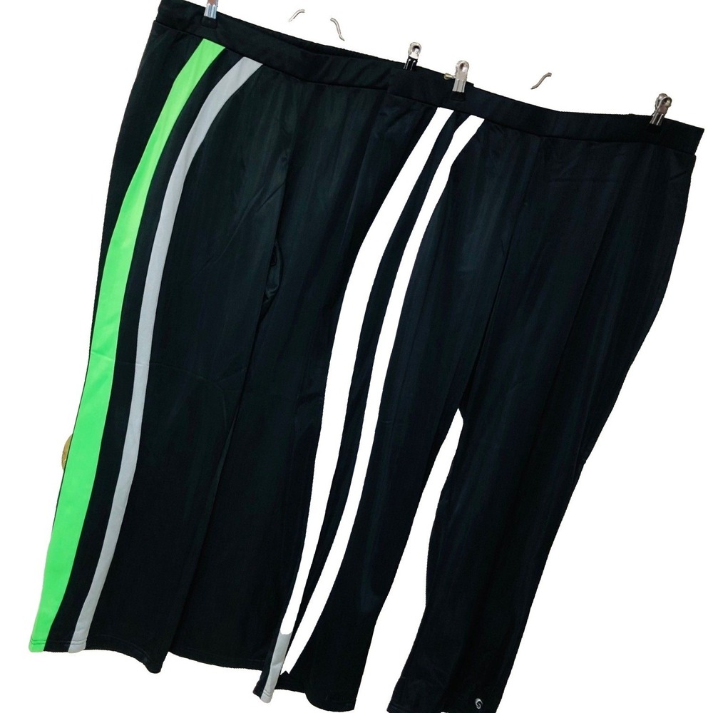 NWT Lot of 2 Track Pants GTM Sportswear Slimming Brushed Cotton Womens 2XL
